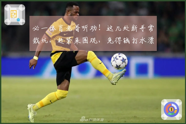 必一体育老哥听劝！这几处新手常栽坑，赶紧来围观，免得钱打水漂！